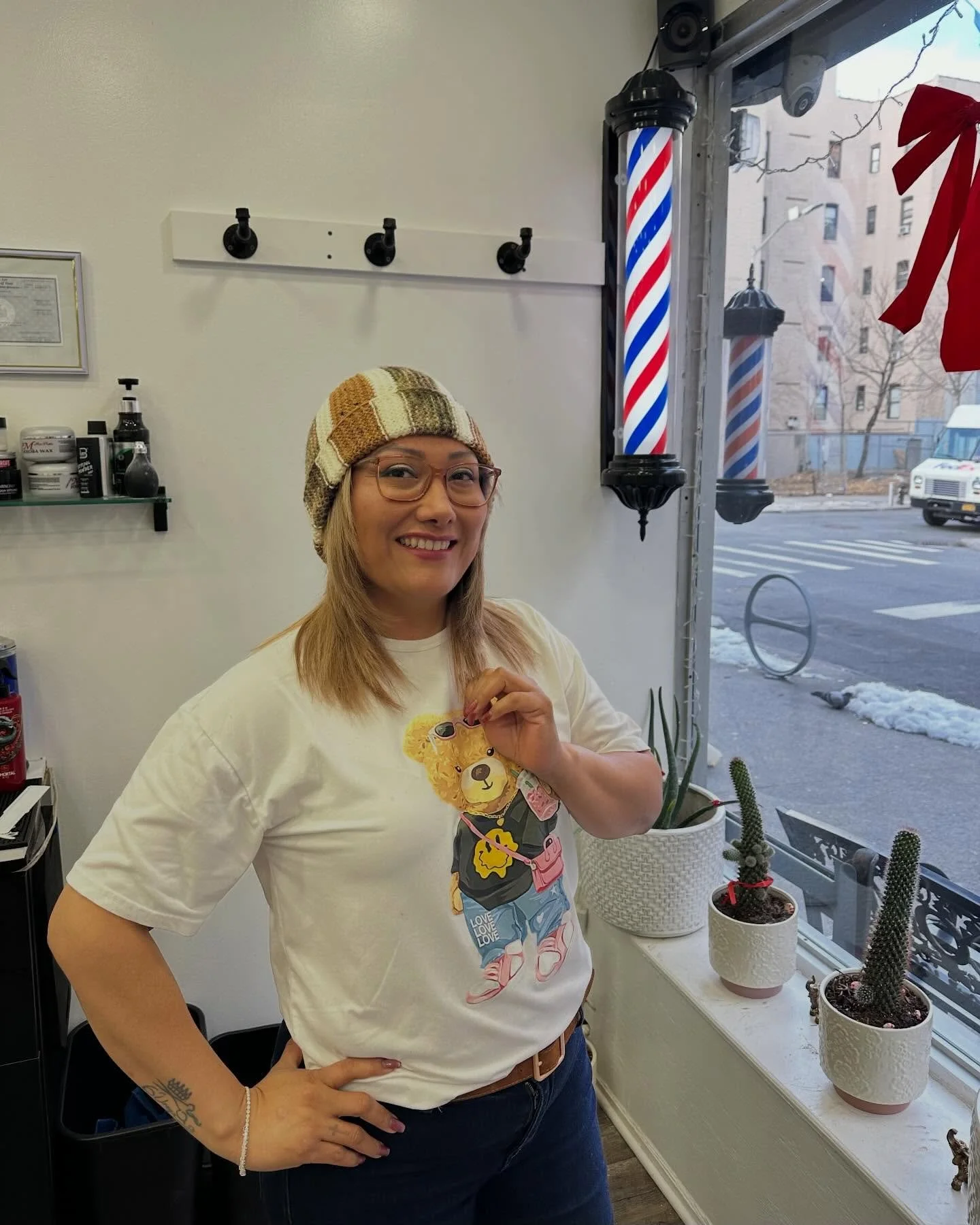 a knit for a cut from @sussy__ladybarber ❤️💈

#knitting #knit #knittersgonnaknit