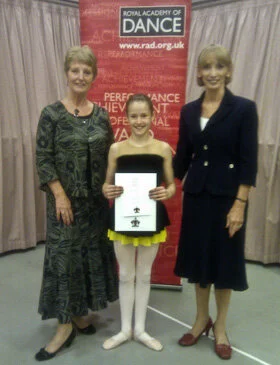 Lucy wins Genee Dance challenge