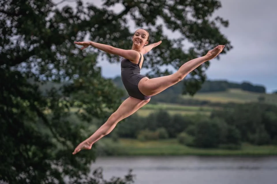 Anna leaps into ballet training