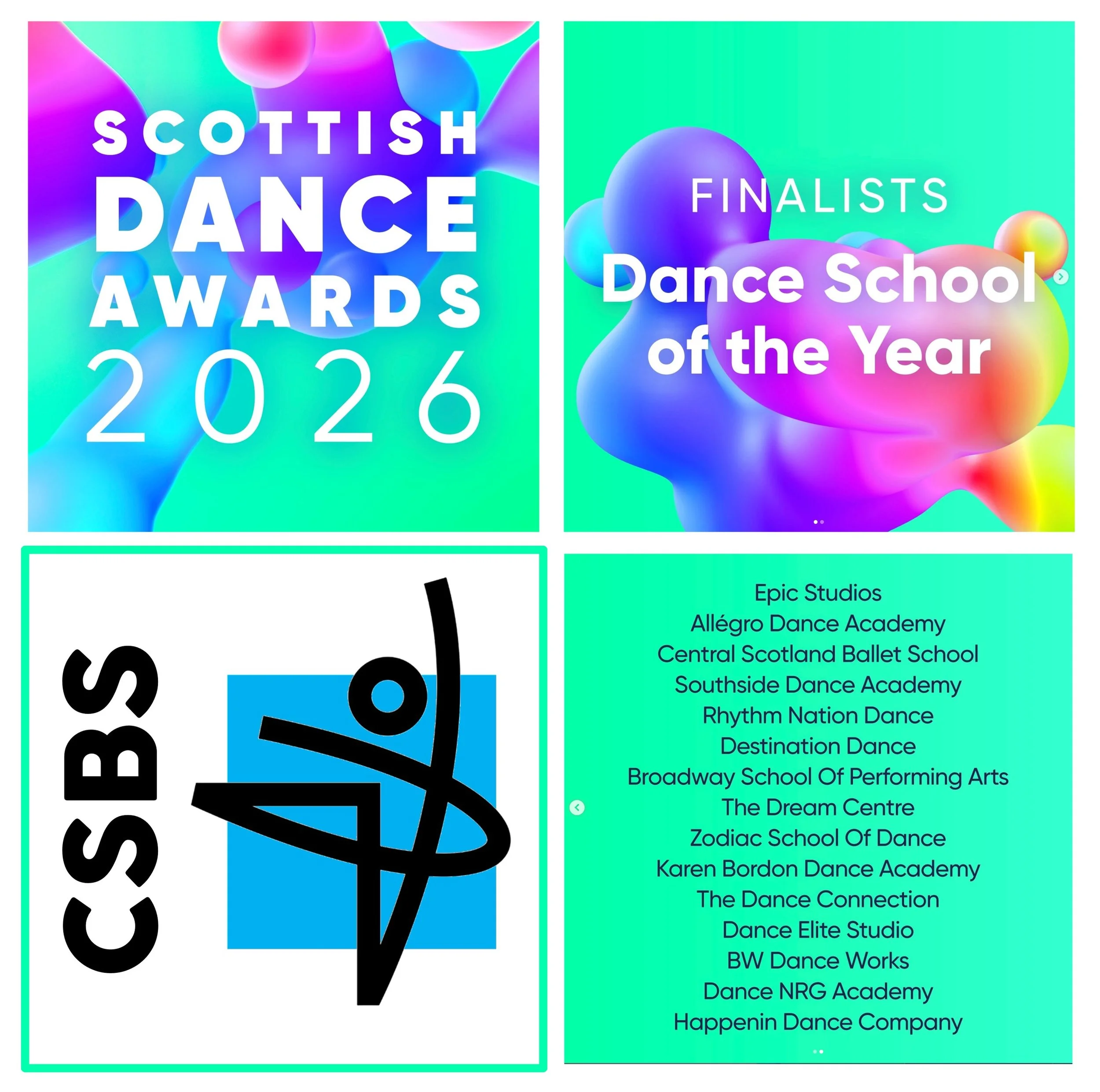 Scottish Dance Award nominations
