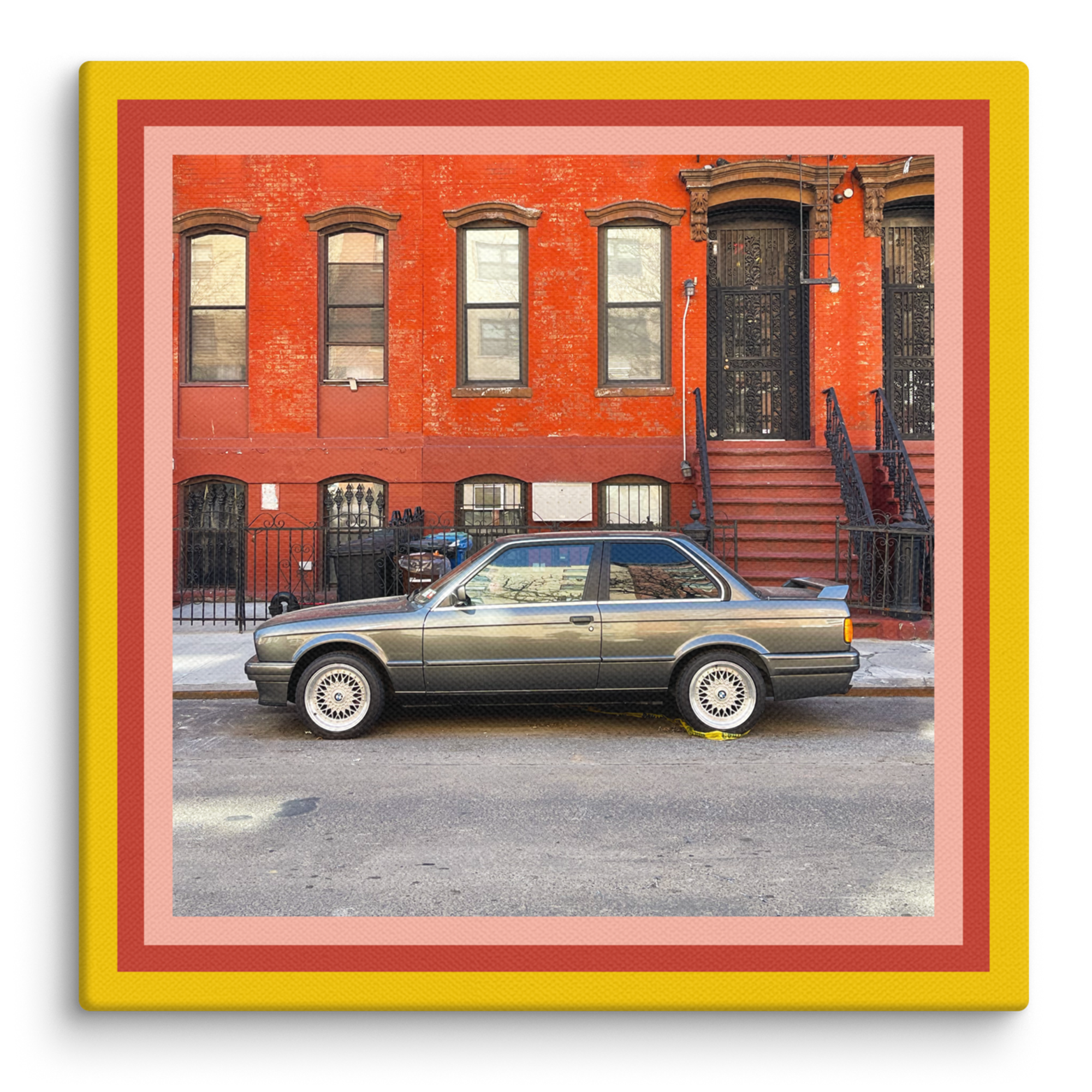 1987 BMW E30 - Canvas Print