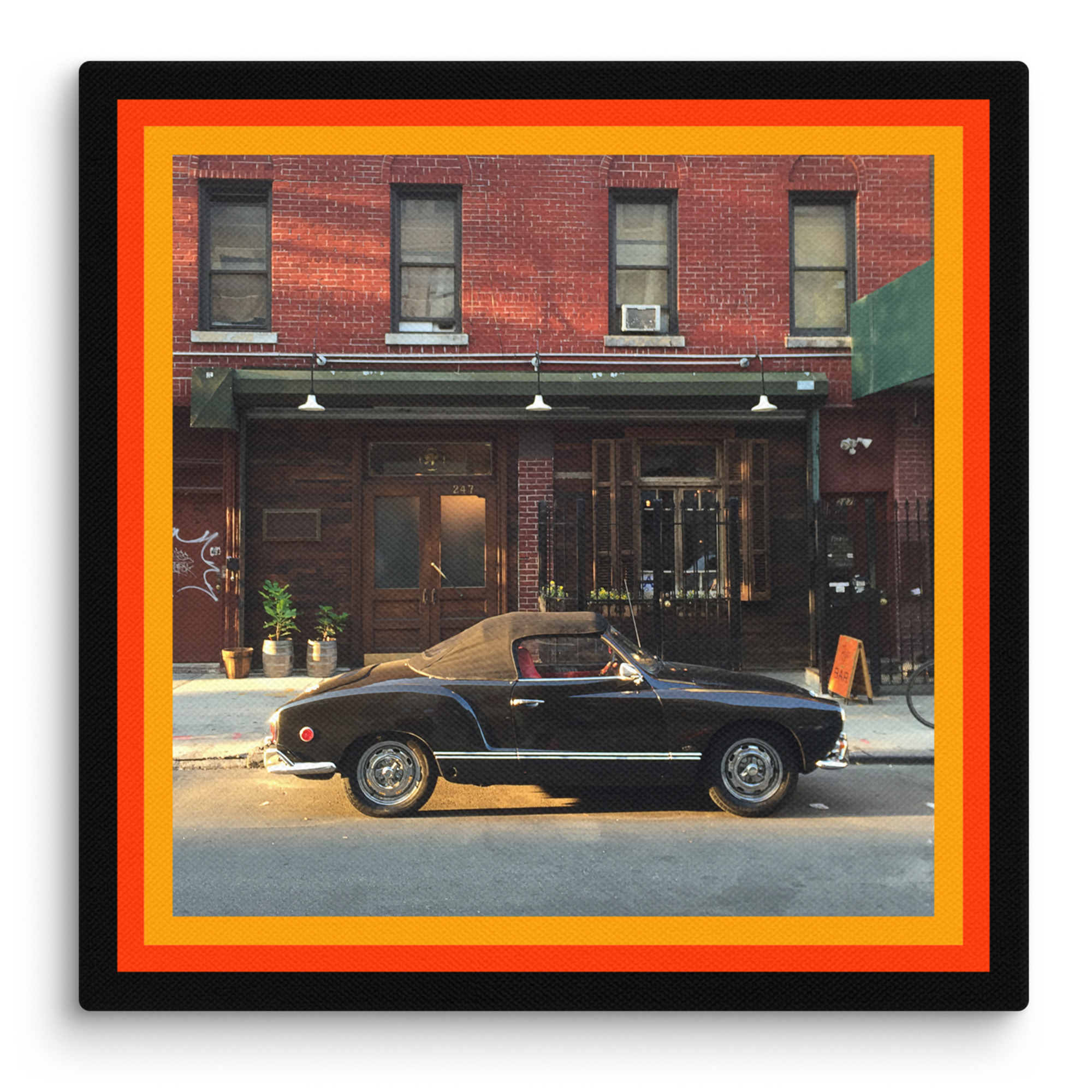 1961 Karmann Ghia - Canvas Print