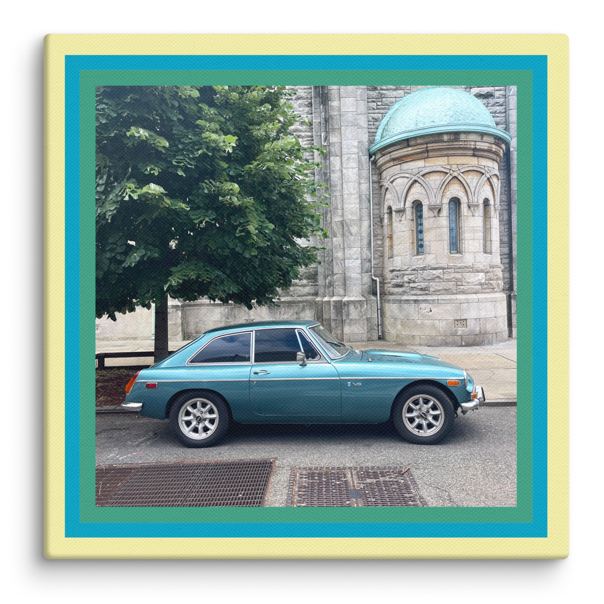 1974 MGB GT - Canvas Print