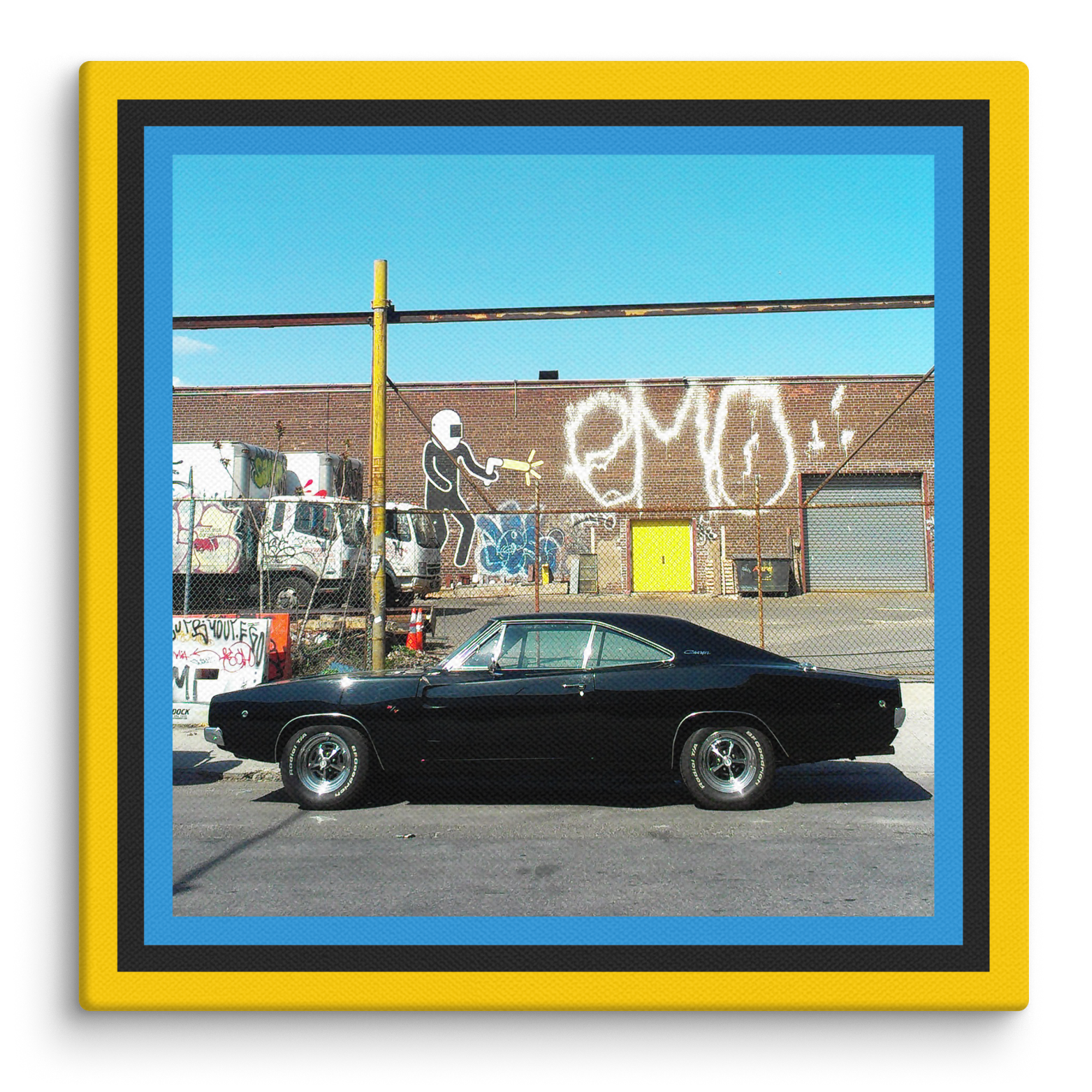 1968 Dodge Charger R/T - Canvas Print