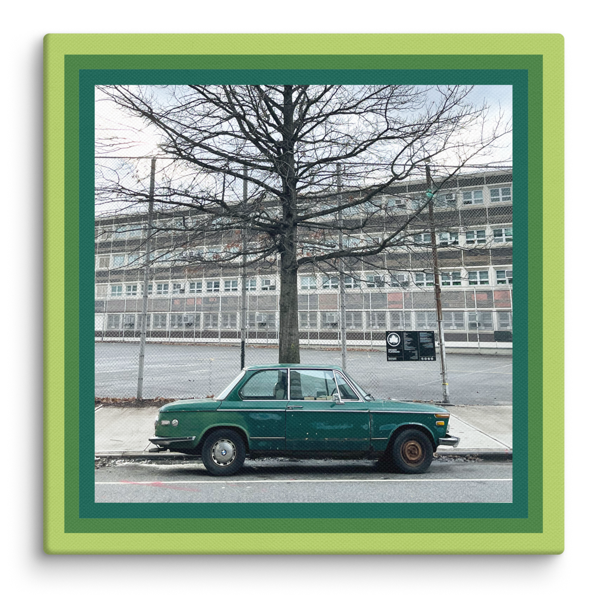 BMW 2002 - Canvas Print