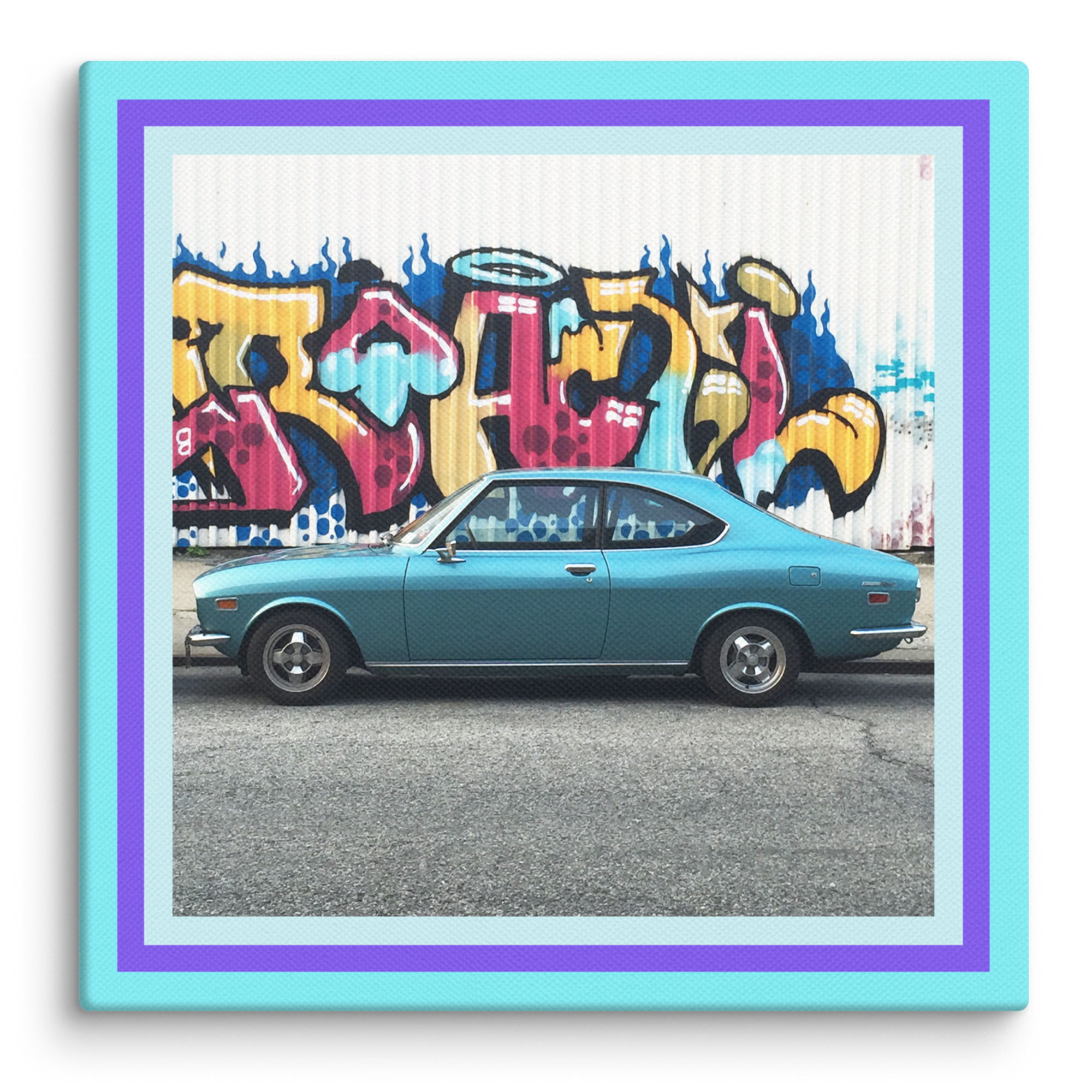 1973 Datsun 120Y - Canvas Print