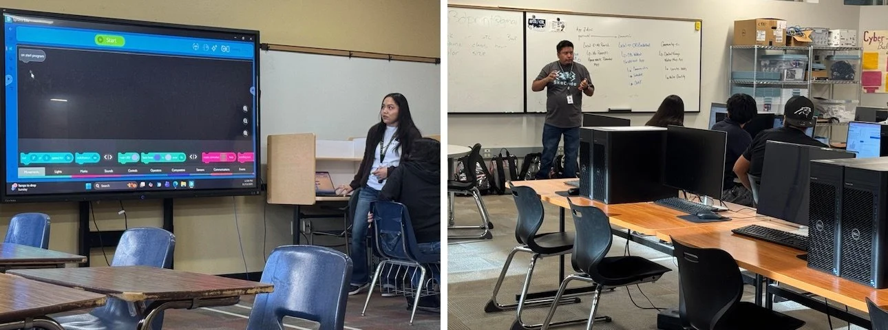 Meet Haylin and Myron: Expanding Computer Science Pathways in Chinle, Arizona