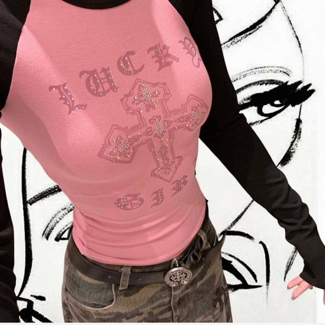 Lucky Girl ♰ Chrome T-shirt