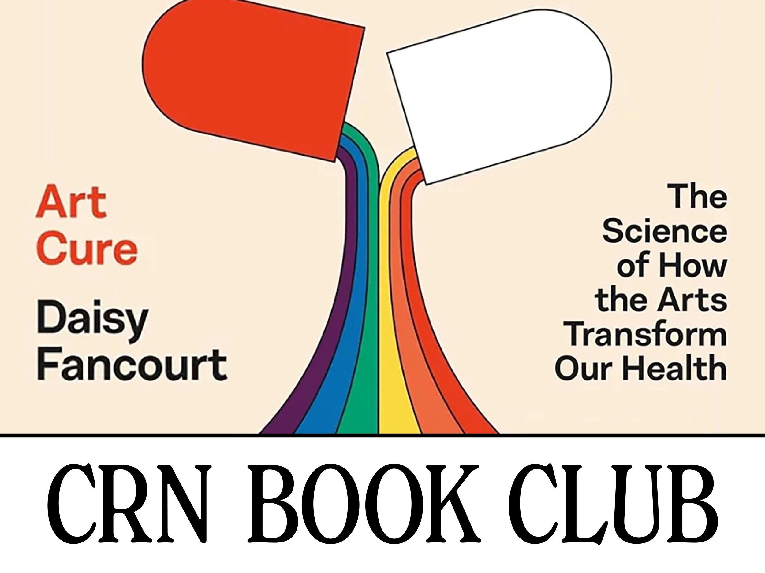 SPRING/SUMMER BOOK CLUB — Art Cure by Dr. Daisy Fancourt