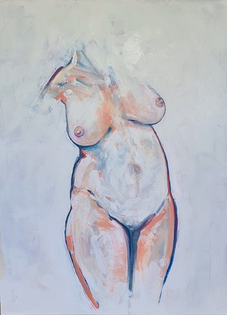 Elle Freeman, Still Nude Study, $700