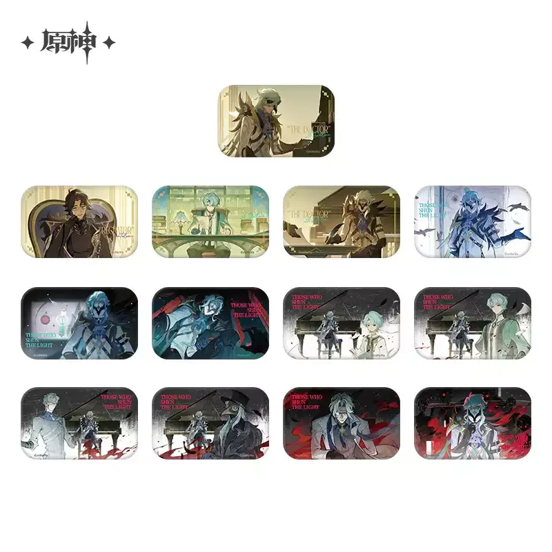 Pre-order Genshin Impact Those Who Shun the Light Series Badge Blind Box
