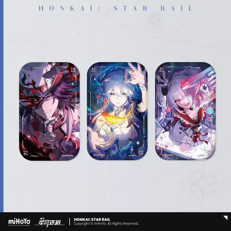 Pre-order Honkai Star Rail Light Cone Rectangle Badge