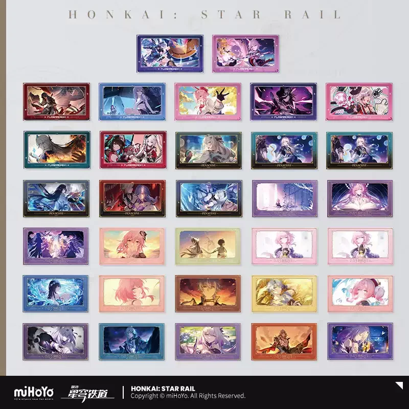 Pre-Order Honkai Star Rail Memories of You Series Imitation Film Cards
