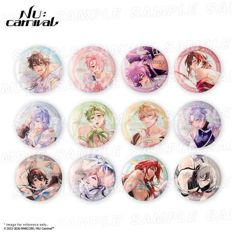 Pre-order NU: carnival Birthday Blessings - Glitter Badges
