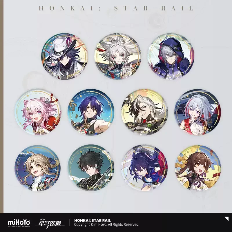 Pre-order Honkai Star Rail Painting Series Badges