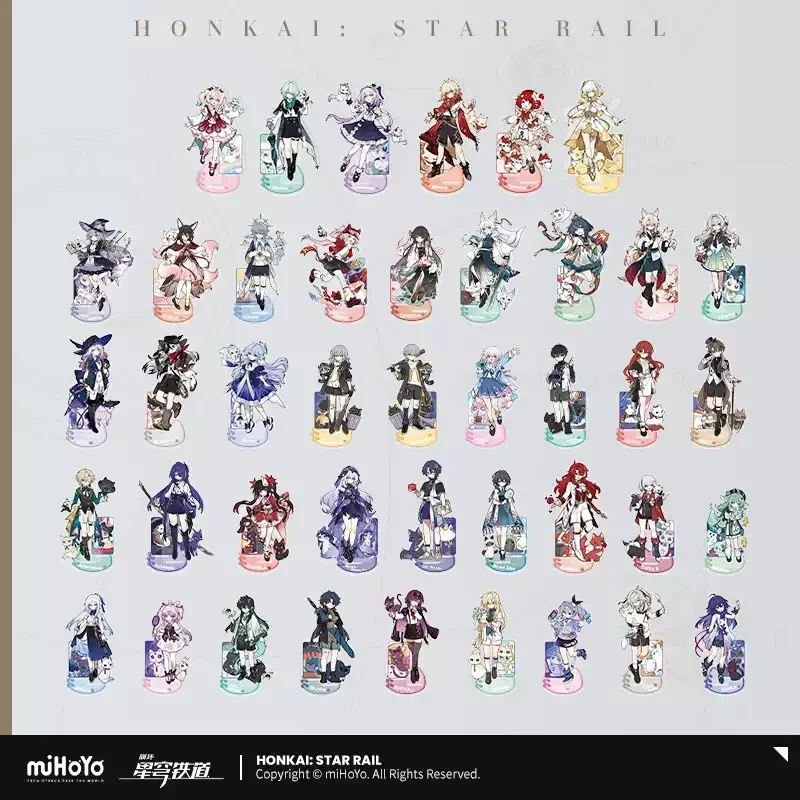 Pre-order Honkai Star Rail Little Cat Acrylic Stand