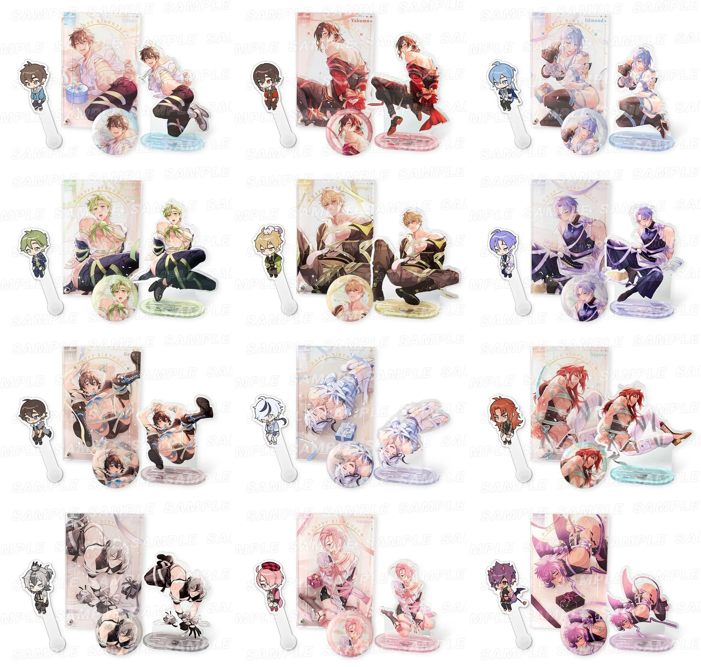 Pre-order NU: carnival Birthday Blessings - Bundle Sets (extra bonus!)