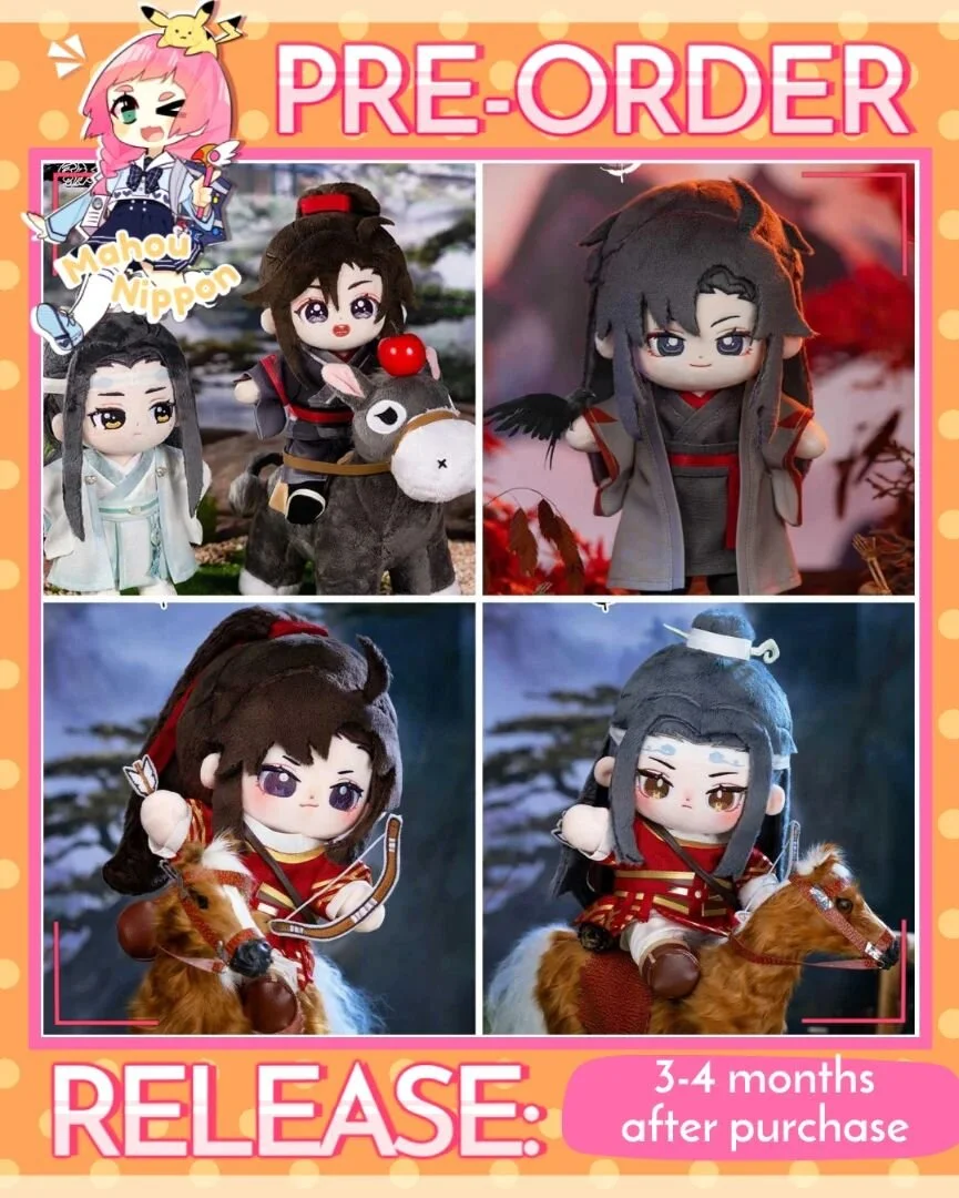 Grandmaster if Demonic cultivation minidolls are now available on my website! Link in bio! ⚔️🐇

You can find them by searching &quot;minidoll&quot; or clicking the &quot;Chinese series&quot; link at the top of the page!

#mdzs #weiwuxian #lanzhan #w