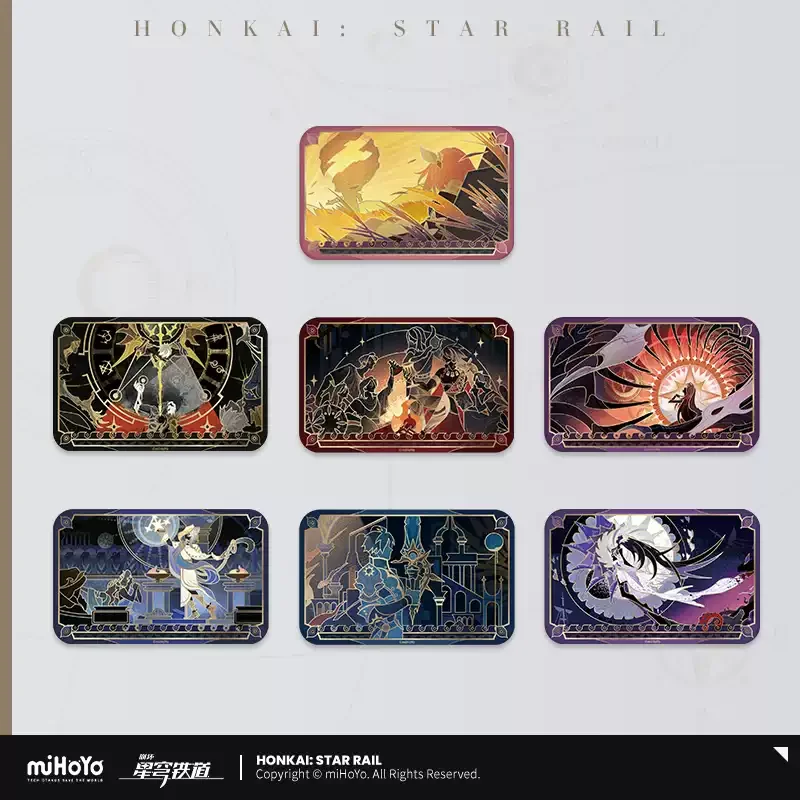Pre-order Honkai Star Rail Re-Creation Scroll Series Badge