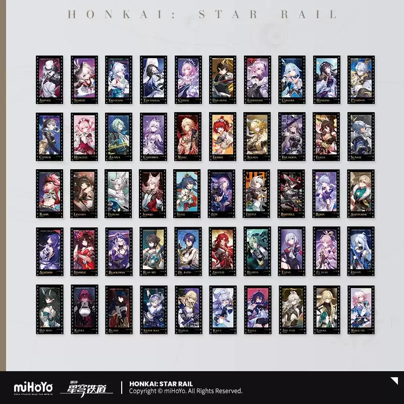 Pre-Order Honkai: Star Rail Invitation from the Stars Series Film Card