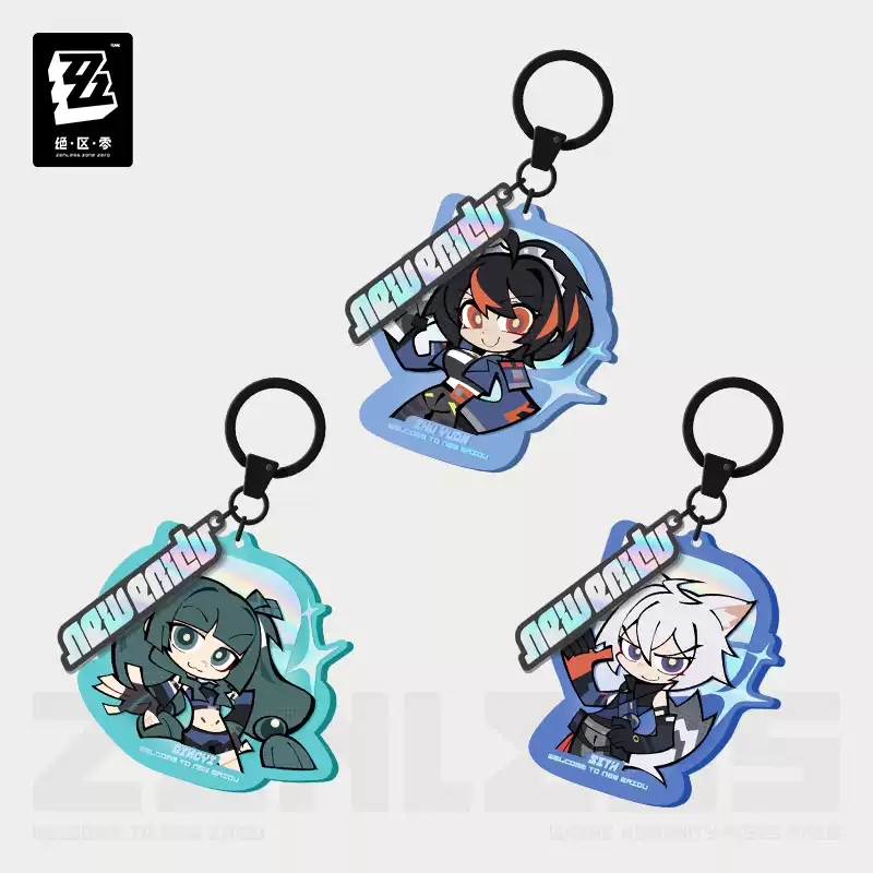Pre-Order Zenless Zone Zero Q Version Proxy Acrylic Keychain