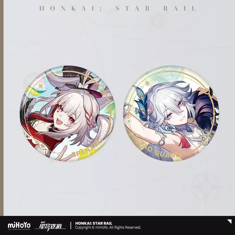 Pre-order Honkai Star Rail Character Illustration Series Badge