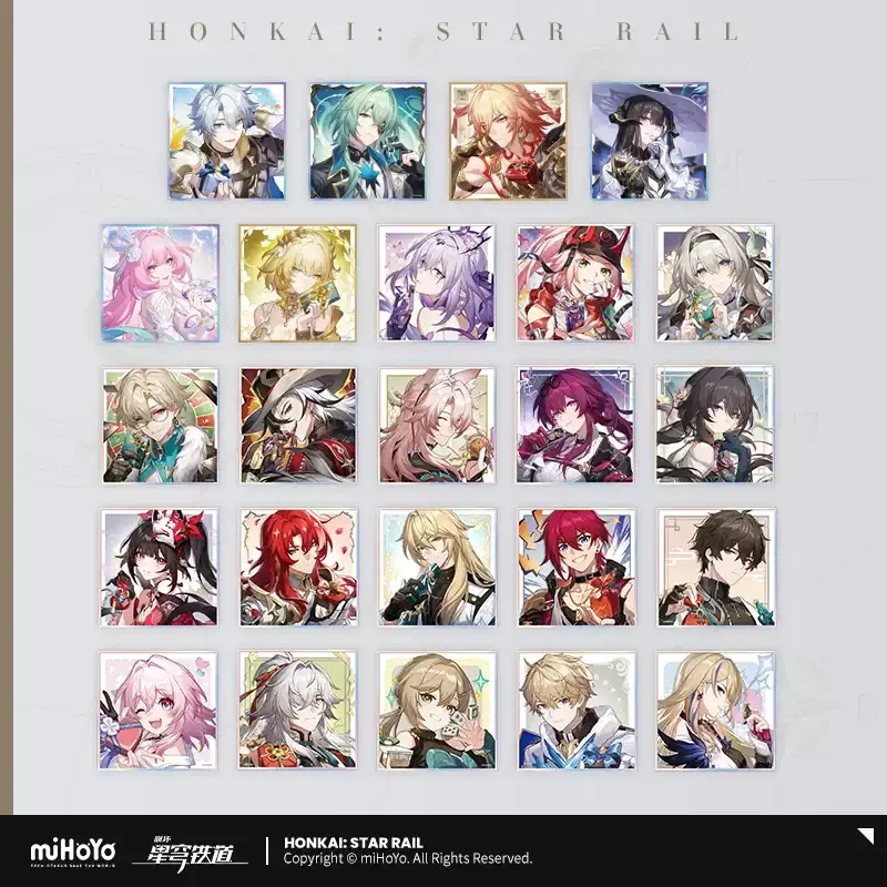 Pre-Order Honkai Star Rail Cosmic Candy House Series Art Cards
