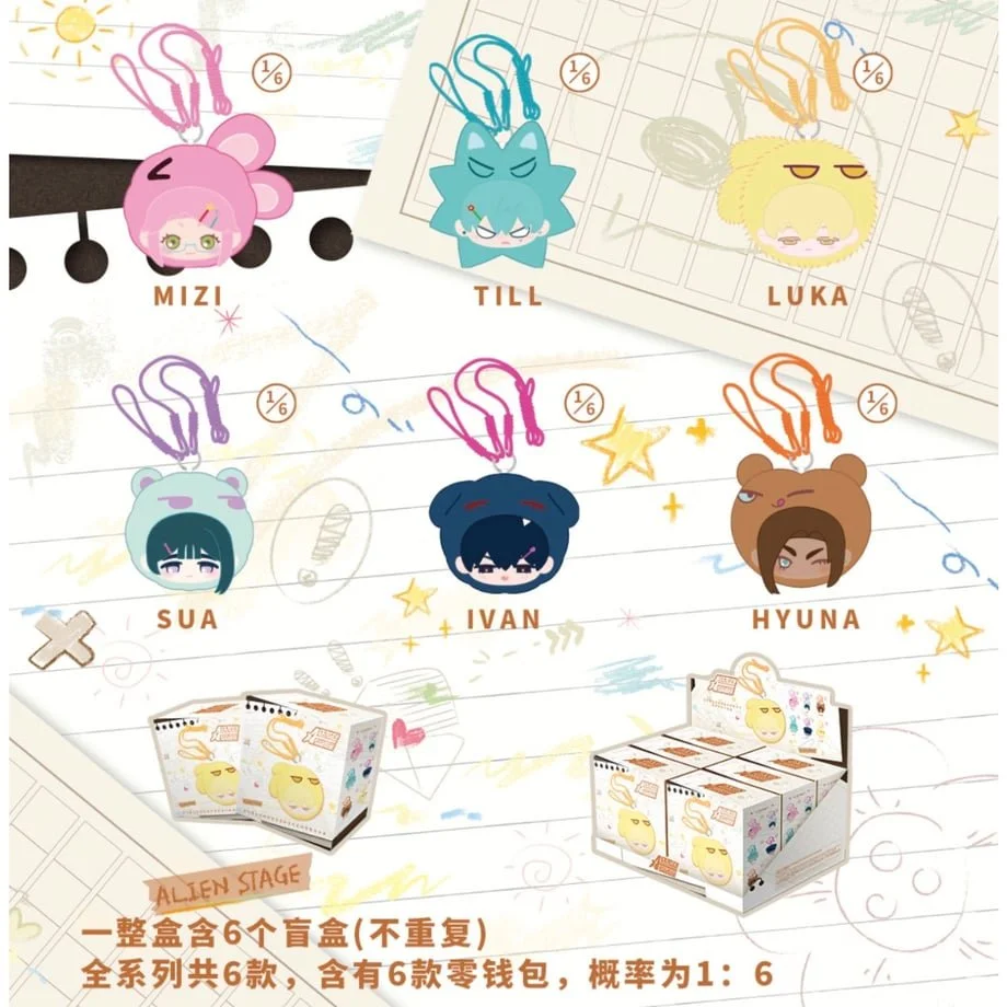 Pre-order Alien Stage Anakt Arts High School Plush Coin Case