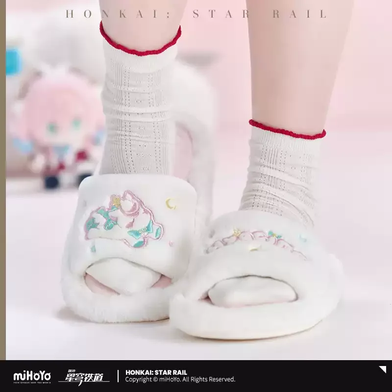 Pre-order Honkai Star Rail Hyacine Impression Series Plush Slippers