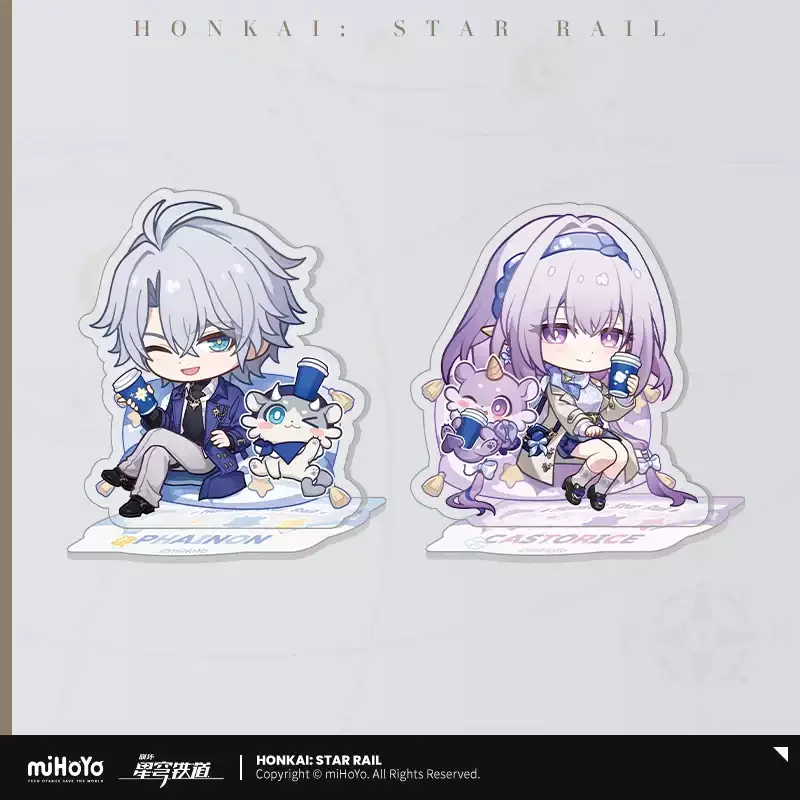 Pre-order Honkai Star Rail Travel by Train Series Q Version Acrylic Stands
