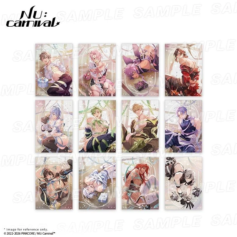 Pre-order NU: carnival Birthday Blessings - BLIND Holo Cards