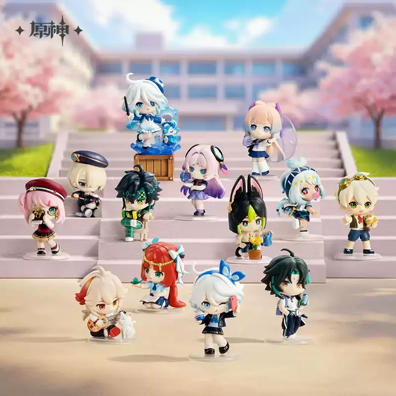 Pre-order Genshin Impact POP MART Academy's Light & Shadow Poetry Figures