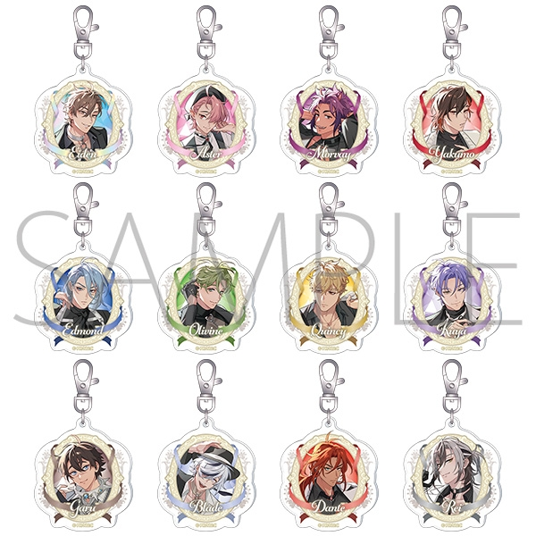 Pre-order NU: Carnival 4th Anniversary keychains