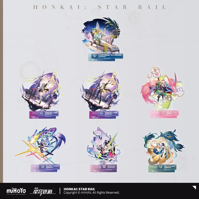 Pre-order Honkai Star Rail Character Illustration Series Acrylic Stand