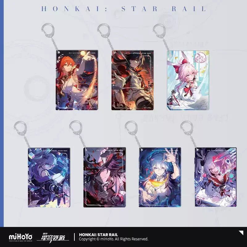 Pre-order Honkai Star Rail Light Cone Acrylic Pendant