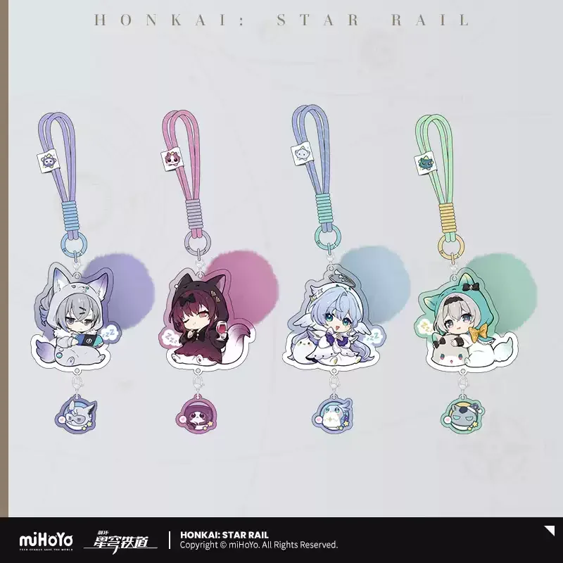 Pre-order Honkai Star Rail Girls Dormitory Series Q Version Lanyard