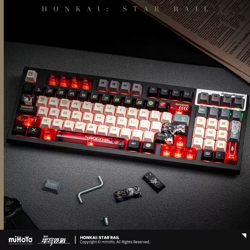 Pre-Order Honkai Star Rail Boothill Keyboard