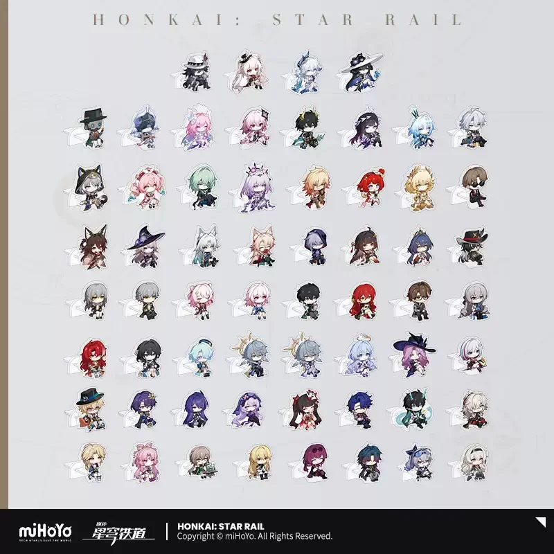 Pre-Order Honkai Star Rail Owlbert's Reception Room Series Sitting Acrylic Stands