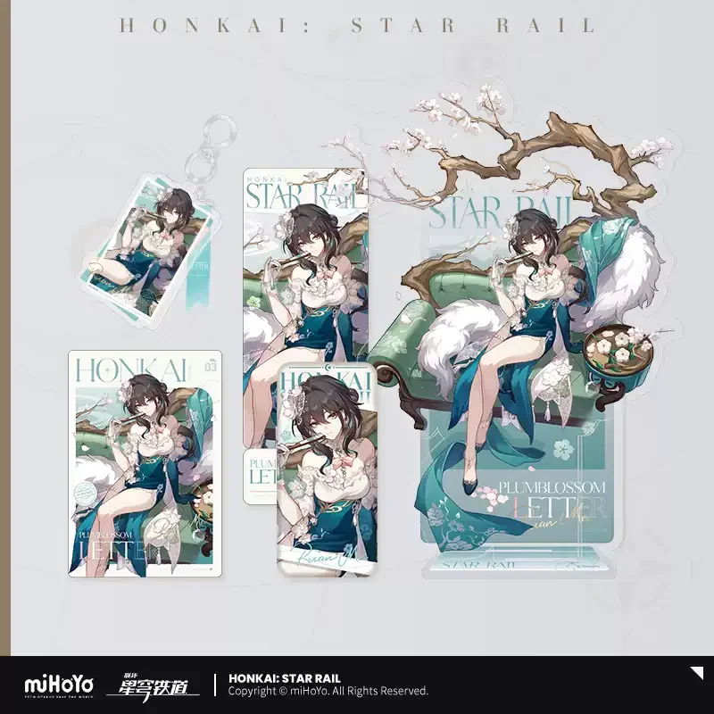 Pre-order Honkai Star Rail Ruan Mei Plumblossom Letter Series