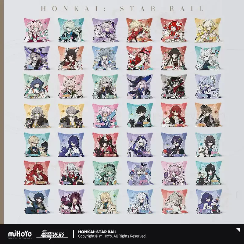Pre-order Honkai Star Rail Little Cat Pillow Series