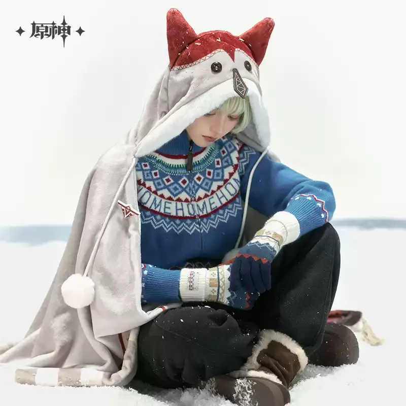 Pre-order Genshin Impact Alyosha Blanket Shawl and Gloves
