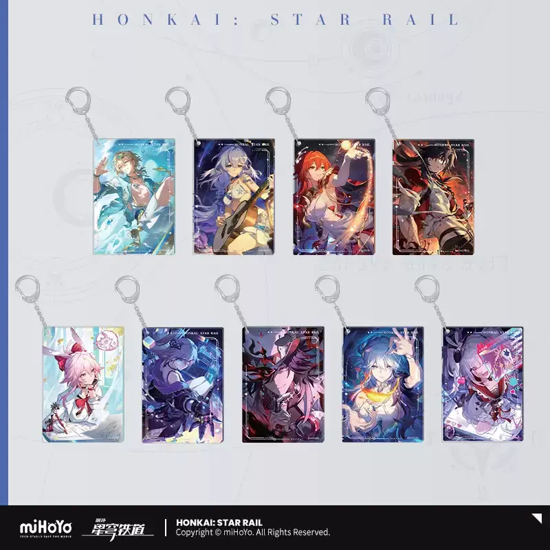 Pre-order Honkai Star Rail Light Cone Acrylic Pendant