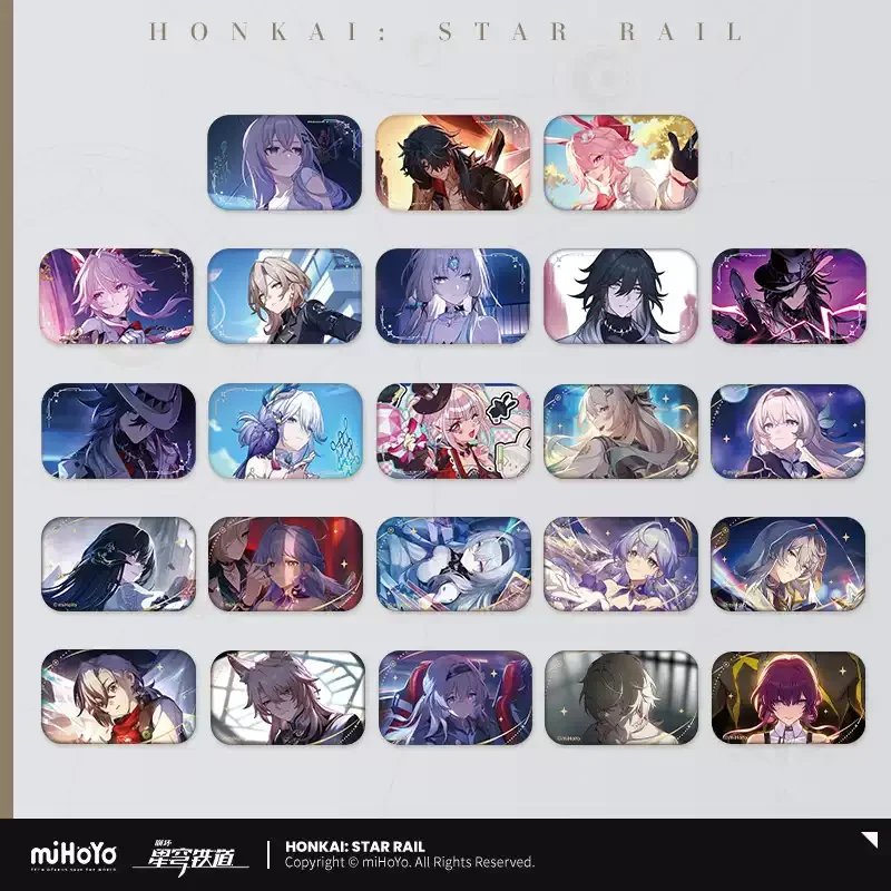 Pre-order Honkai Star Rail Memories with You Badges