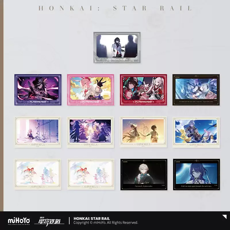 Pre-order Honkai Star Rail Memories of Walking With You Series Cards