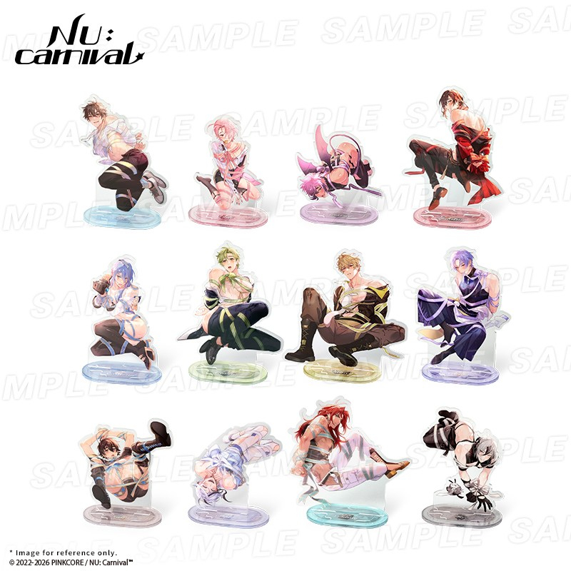 Pre-order NU: carnival Birthday Blessings - Acrylic Stands