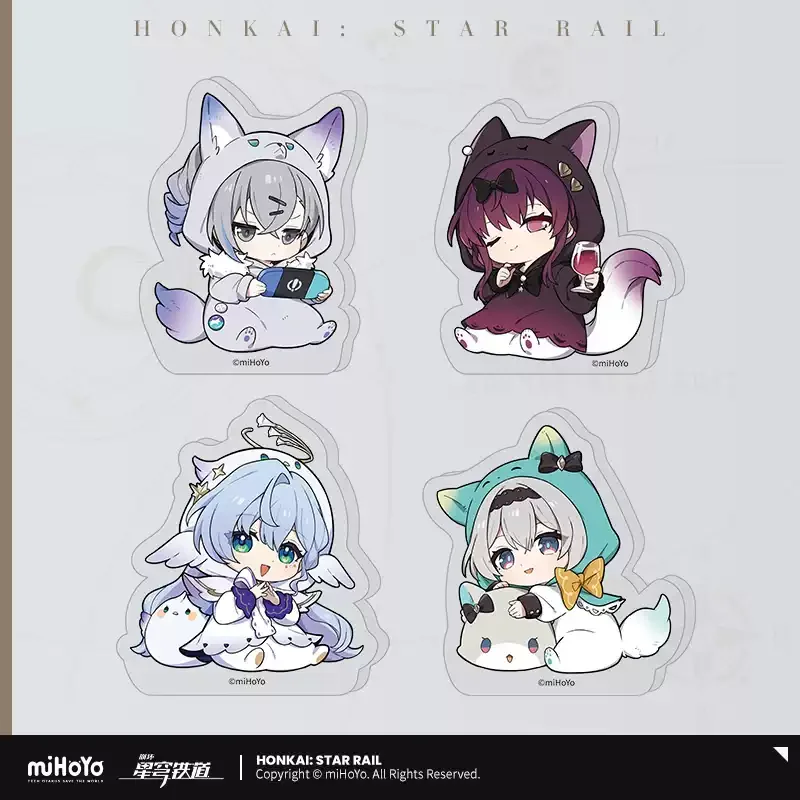 Pre-order Honkai Star Rail Girls Dormitory Series Q Version Mini Acrylic Stands