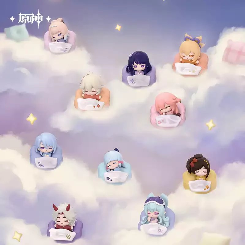 Pre-order Genshin Impact Pillow Reverie Fridge Magnet Blind Boxes