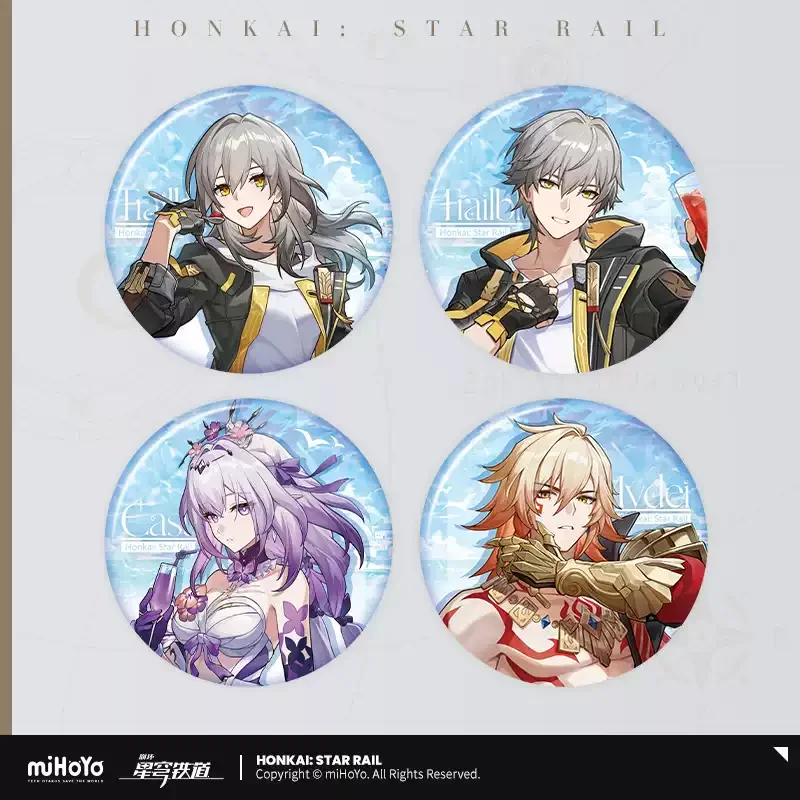 Pre-order Honkai Star Rail Fruity Summer Series Badges