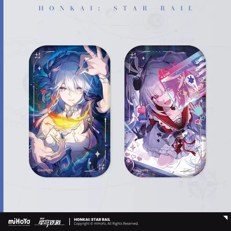 Pre-order Honkai Star Rail Light Cone Rectangle Badge