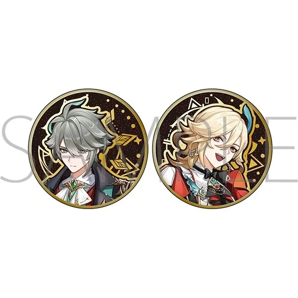 Pre-order KFC Kaveh and Alhaitham Japanese Goods Badge Set